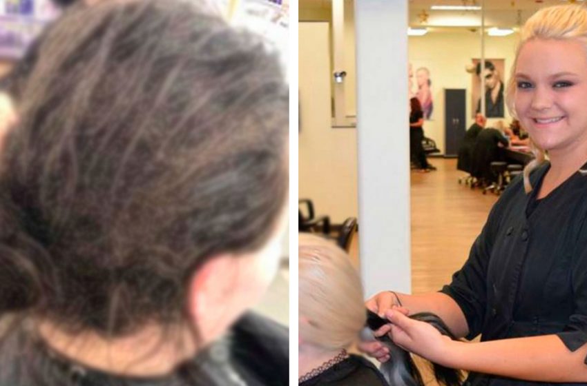  A girl hadn’t brushed her hair in days. The hairdresser spent 13 hours saving her hair