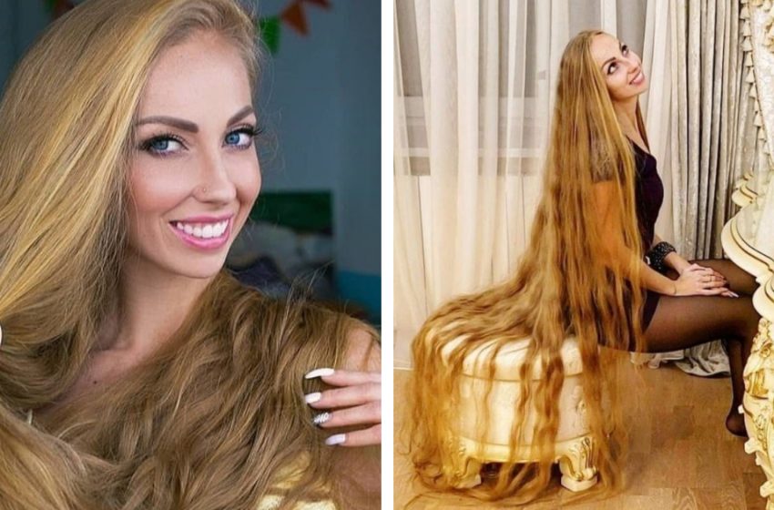  Hasn’t Cut Her Hair Since She Was 5 Years Old: How Ukrainian Rapunzel’s hair looks now