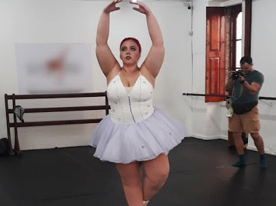  The Famous Ballerina, Who Weighs Over 100 kg, Shatters All Stereotypes