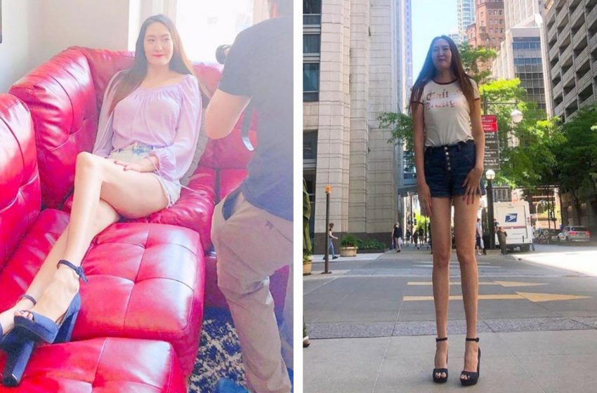  “Nature’s Reward”: The Girl Who Has Some Of The Longest Legs In The World!